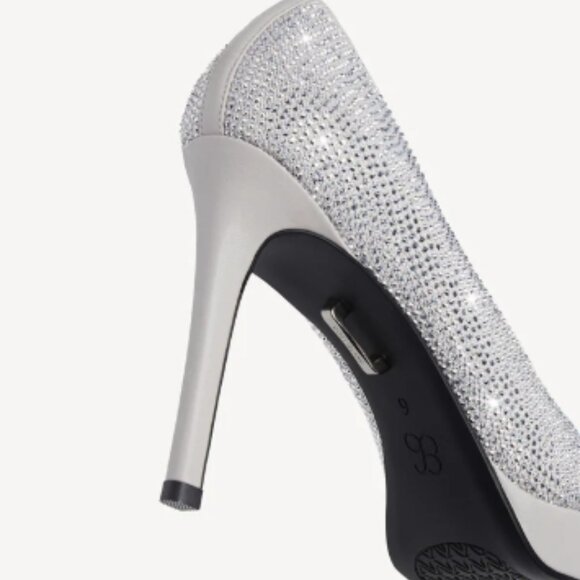 StyleFlex Pointed Toe Heeled Platform Pumps - Picture 5 of 7